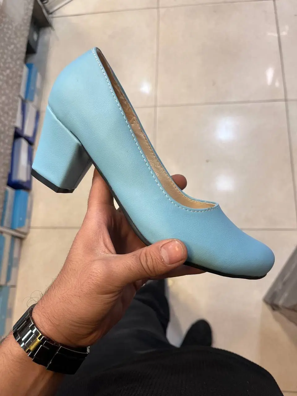 پاشنه دار مداد رنگی پاشنه دار مداد رنگی