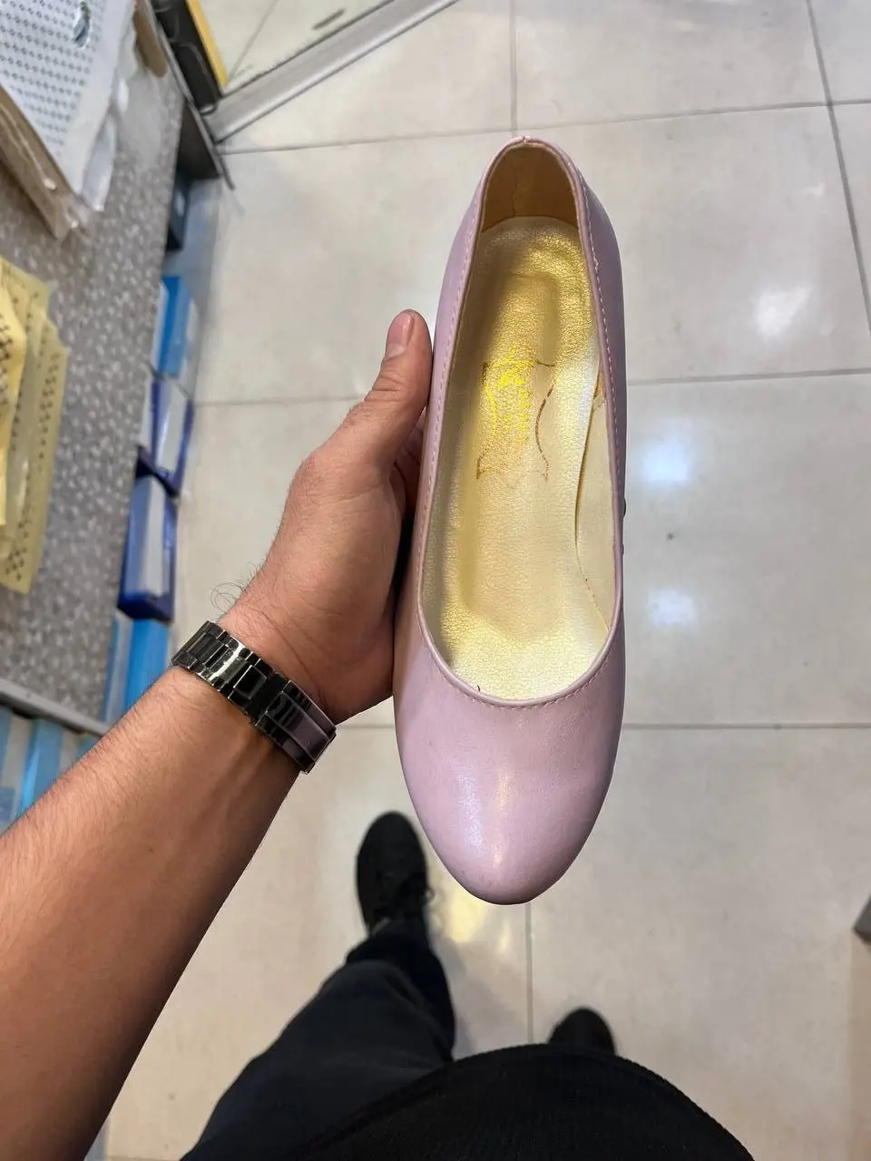 پاشنه دار مداد رنگی پاشنه دار مداد رنگی